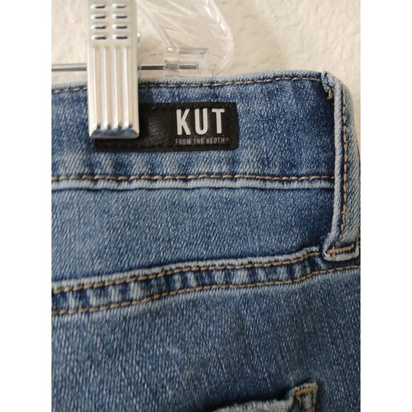 Kut From the Kloth Women’s Naomi High Rise Fab Ab Crop Straight leg 20W Plus - Picture 8 of 16